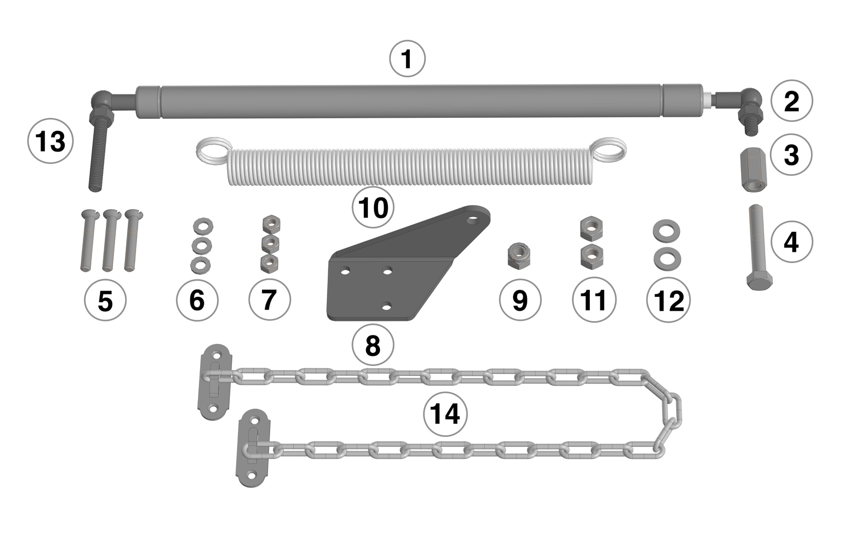 Gas Support Struts