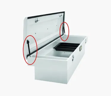 Gas Struts For Heavy Lid