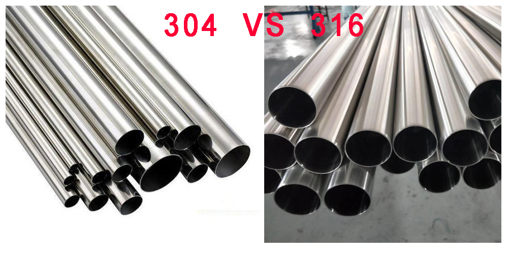 304 vs 316 rustfritt stål