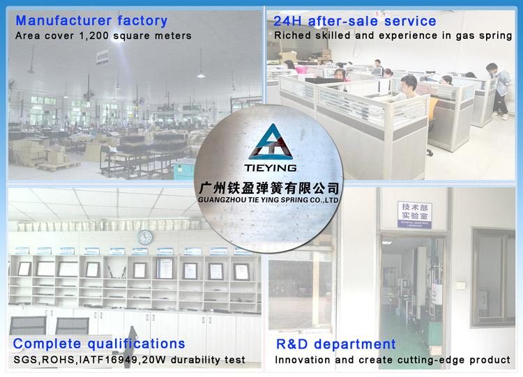 Tieying Gas Spring Factory Advantage